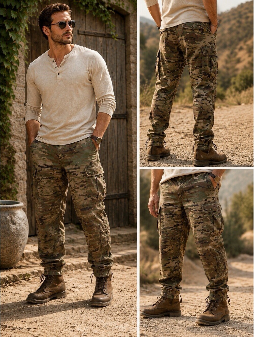US Military Multicam OCP Combat Cargo Pants Medium Regular FR Flame Resistant